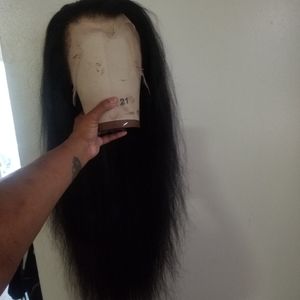 100% HUMAN HAIR WIG 28INCHES